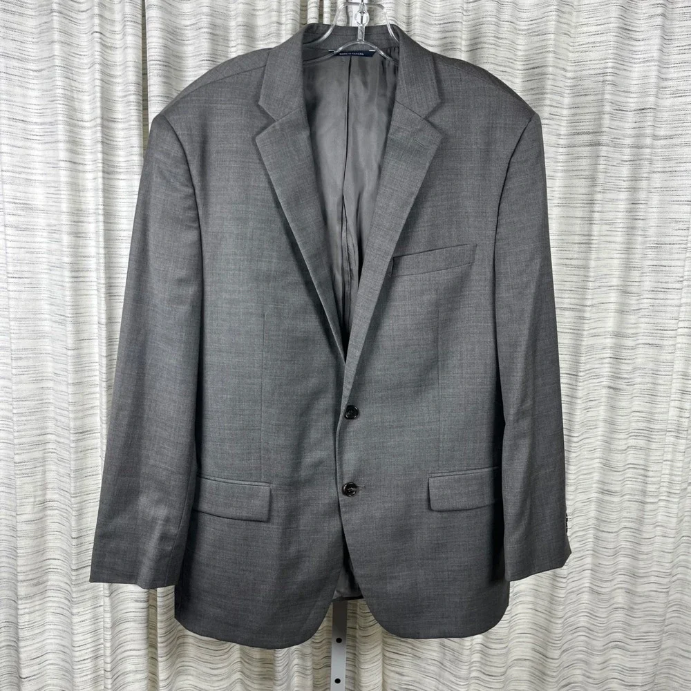 Ralph Lauren Mens Grey Wool Blend 2-Button Blazer Sport Coat Dillard's‎ Canada